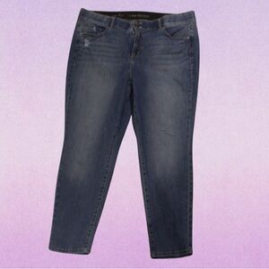 Lane Bryant Women's Blue Ankle Jeans